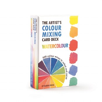 The Artists Colour Mixing Card Deck - Watercolour