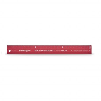 Transotype Nonslip Ruler 30cm