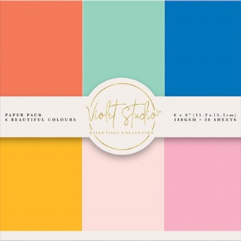 Violet Studio 6x6" Double Sided Paper Pad - Bright