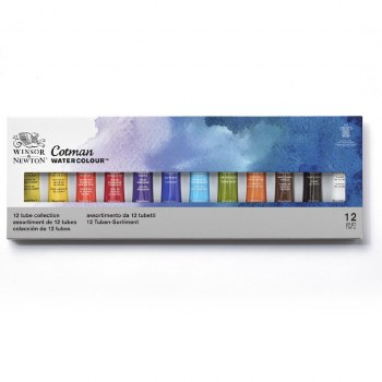 W&N Cotman Tube Collection 12x8ml