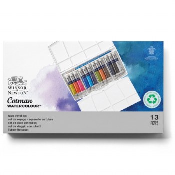 W&N Cotman Tube Travel Set 13Pcs