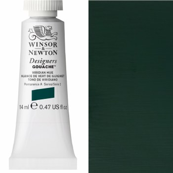 Winsor & Newton Designers Gouache 14ml Viridian HUE