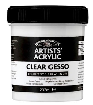 Winsor & Newton Artists' Acrylic Clear Gesso 225ml