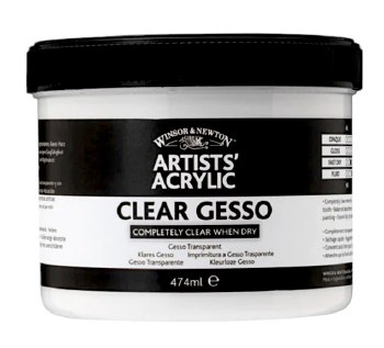 Winsor & Newton Artists' Acrylic Clear Gesso 450ml