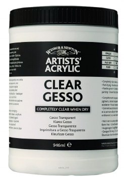 Winsor & Newton Artists' Acrylic Clear Gesso 946ml