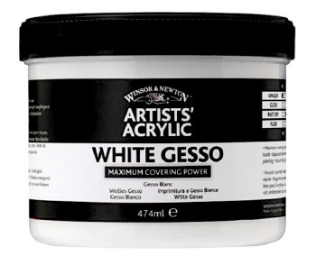 Winsor & Newton Artists' Acrylic White Gesso 450ml