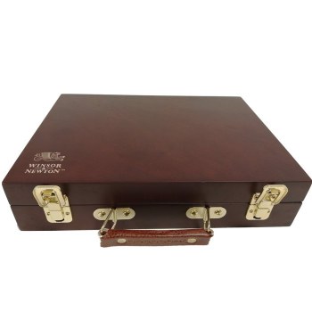 Winsor & Newton Heritage EMPTY Wooden Box with Palette