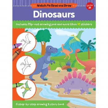 Watch Me Read & Draw Dinosaurs