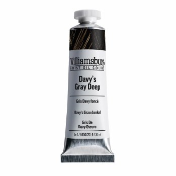 Williamsburg Oil Colour 37ml - Davy's Gray Deep