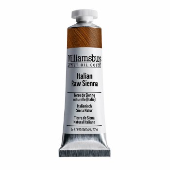 Williamsburg Oil Colour 37ml - Italian Raw Sienna