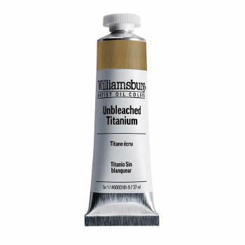 Williamsburg Oil Colour 37ml - Unbleached Titanium