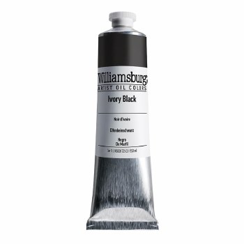 Williamsburg Oil Colour 150ml - Ivory Black