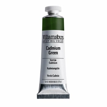 Williamsburg Oil Colour 37ml - Cadmium Green