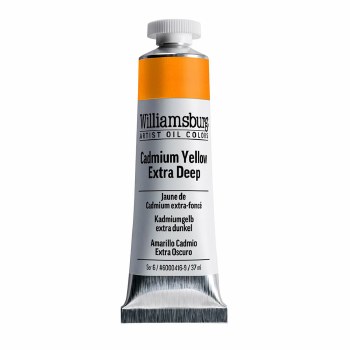 Williamsburg Oil Colour 37ml - Cadmium Yellow Extra Deep
