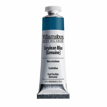 Williamsburg Oil Colour 37ml - Cerulean Blue (Genuine)