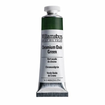 Williamsburg Oil Colour 37ml - Chromium Oxide Green