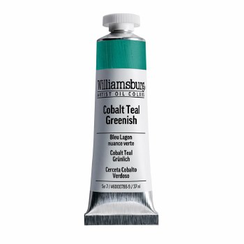 Williamsburg Oil Colour 37ml - Cobalt Teal Greenish