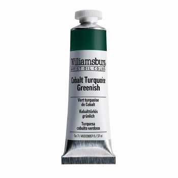 Williamsburg Oil Colour 37ml - Cobalt Turqoiuse Greenish