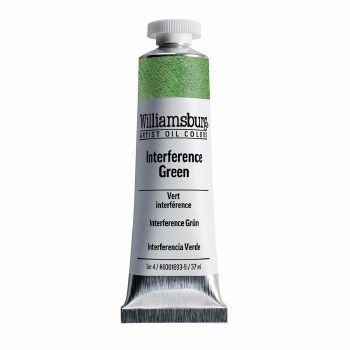 Williamsburg Oil Colour 37ml - Interference Green