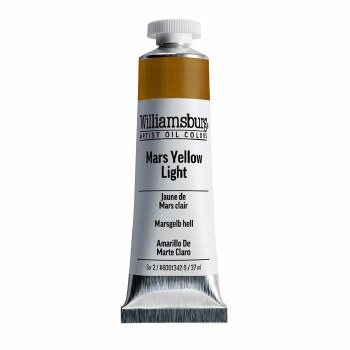 Williamsburg Oil Colour 37ml - Mars Yellow Light