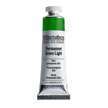 Williamsburg Oil Colour 37ml - Permanent Green Light