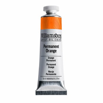 Williamsburg Oil Colour 37ml - Permanent Orange