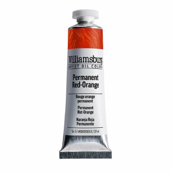 Williamsburg Oil Colour 37ml - Permanent Red-Orange