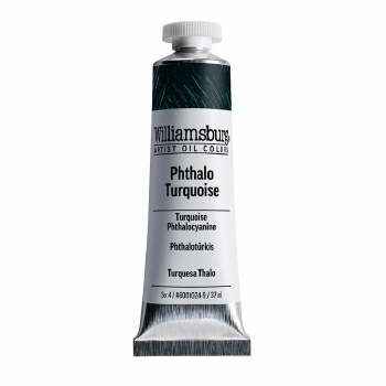 Williamsburg Oil Colour 37ml - Phthalo Turquoise