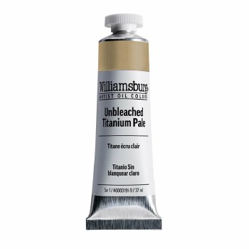Williamsburg Oil Colour 37ml - Unbleached Titanium Pale