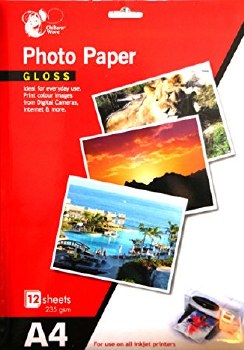 A4 Gloss Photo Paper 8s