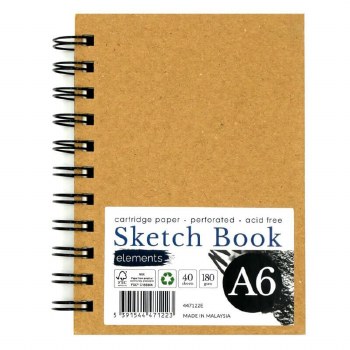 A6 Kraft Cover Hardback