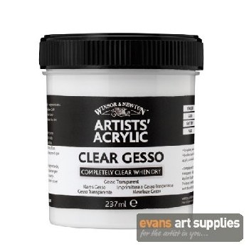 Winsor & Newton Artists' Acrylic Clear Gesso 225ml