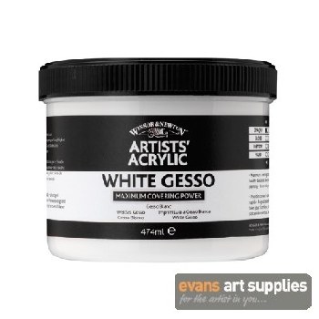 Winsor & Newton Artists' Acrylic White Gesso 450ml