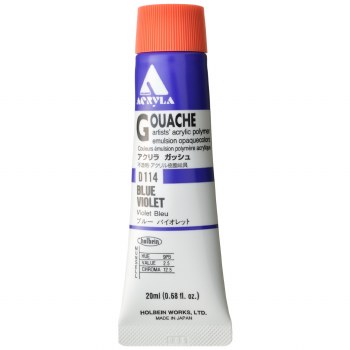 Holbein Acryla Gouache 20ml Blue Violet