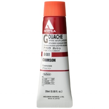 Holbein Acryla Gouache 20ml Crimson