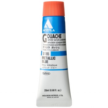 Holbein Acryla Gouache 20ml Metallic Blue