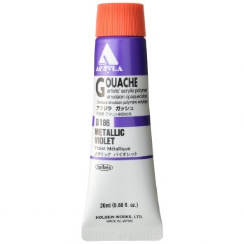 Holbein Acryla Gouache 20ml Metallic Violet