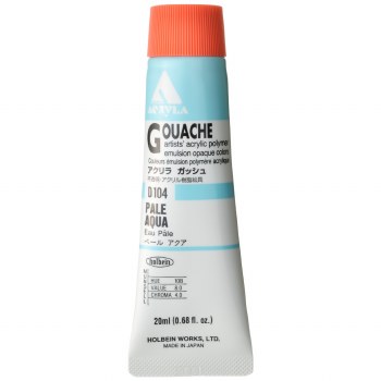 Holbein Acryla Gouache 20ml Pale Aqua