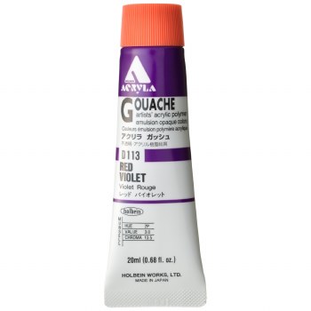 Holbein Acryla Gouache 20ml Red Violet