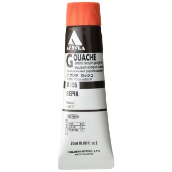 Holbein Acryla Gouache 20ml Sepia