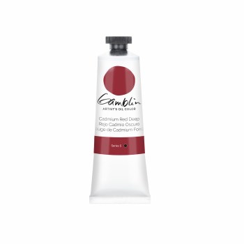 Gamblin Artist's Oil 37ml Cadmium Red Deep
