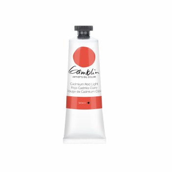 Gamblin Artist's Oil 37ml Cadmium Red Light