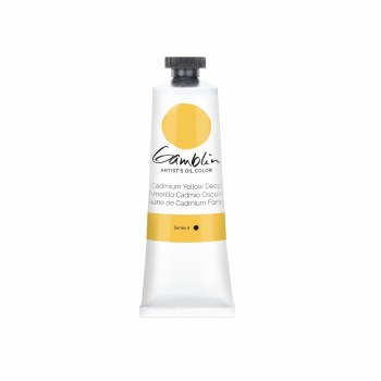 Gamblin Artist's Oil 37ml Cadmium Yellow Deep