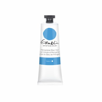 Gamblin Artist's Oil 37ml Manganese Blue Hue