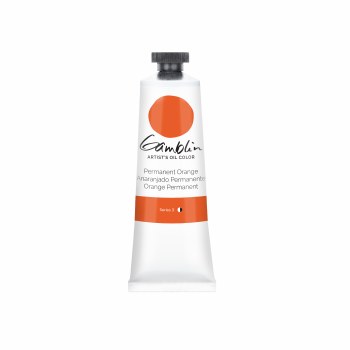 Gamblin Artist's Oil 37ml Permanent Orange