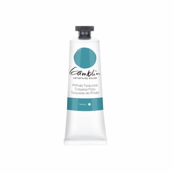 Gamblin Artist's Oil 37ml Phthalo Turquoise