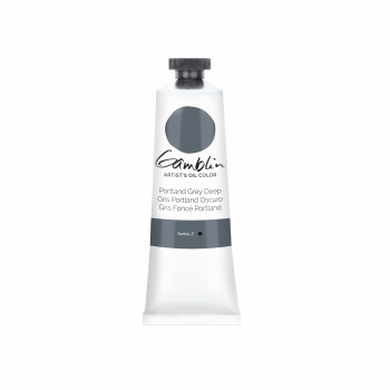 Gamblin Artist's Oil 37ml Portland Grey Deep