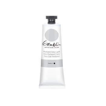 Gamblin Artist's Oil 37ml Portland Grey Light