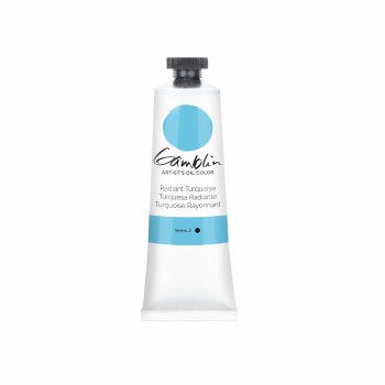 Gamblin Artist's Oil 37ml Radiant Turquoise