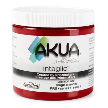 Akua Intaglio Ink 236ml Crimson Red